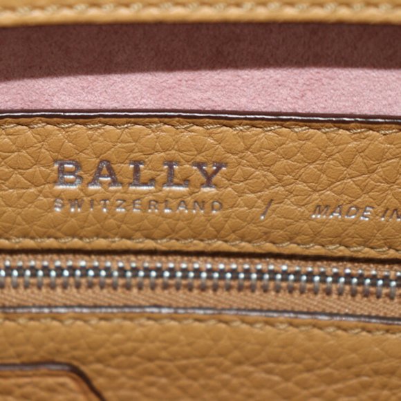 BALLY Silver Leather Tote Bag - Picture 8 of 10